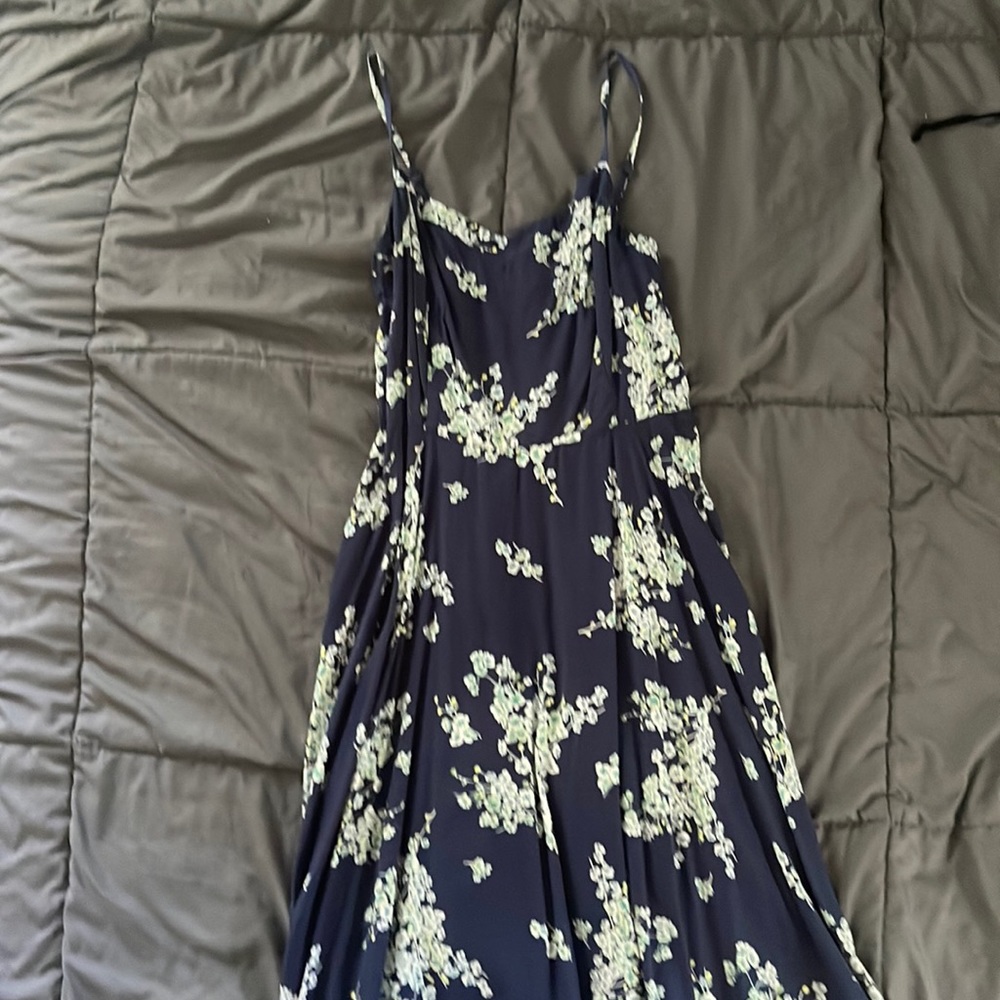 Old Navy blue floral small dress